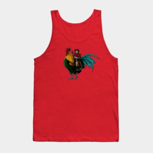 Cowboy on a Rooster Tank Top
